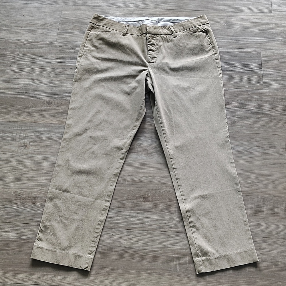 STYLUS Women's Tan Straight Leg Pants